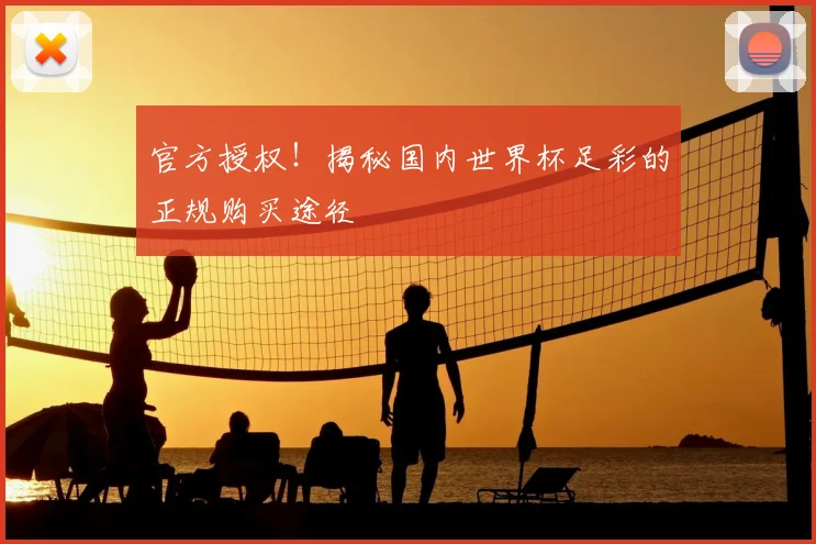 官方授权!揭秘国内世界杯足彩的正规购买途径