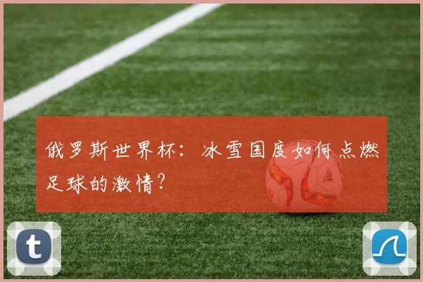 俄罗斯世界杯:冰雪国度如何点燃足球的激情?